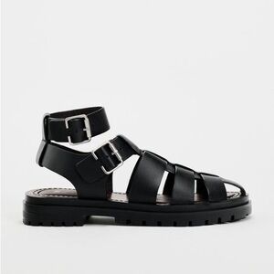 Zara fishermen leather sandals
